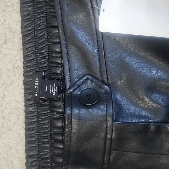 Halogen Faux Leather Pants - Picture 4 of 4